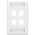 Black Box GigaStation2 4 Socket Network Faceplate