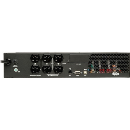 Eaton Tripp Lite Series SmartPro UPS, Lithium Battery Backup - 120V, 1kVA, 800W, Line Interactive, 2U, Sine Wave, LCD, 6 Outlets