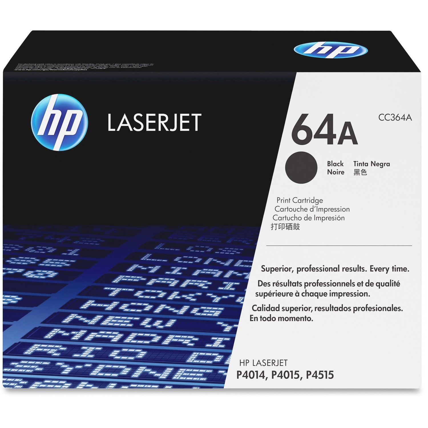 HP 64A (CC364AG) Original Laser Toner Cartridge - Single Pack - Black - 1 Each