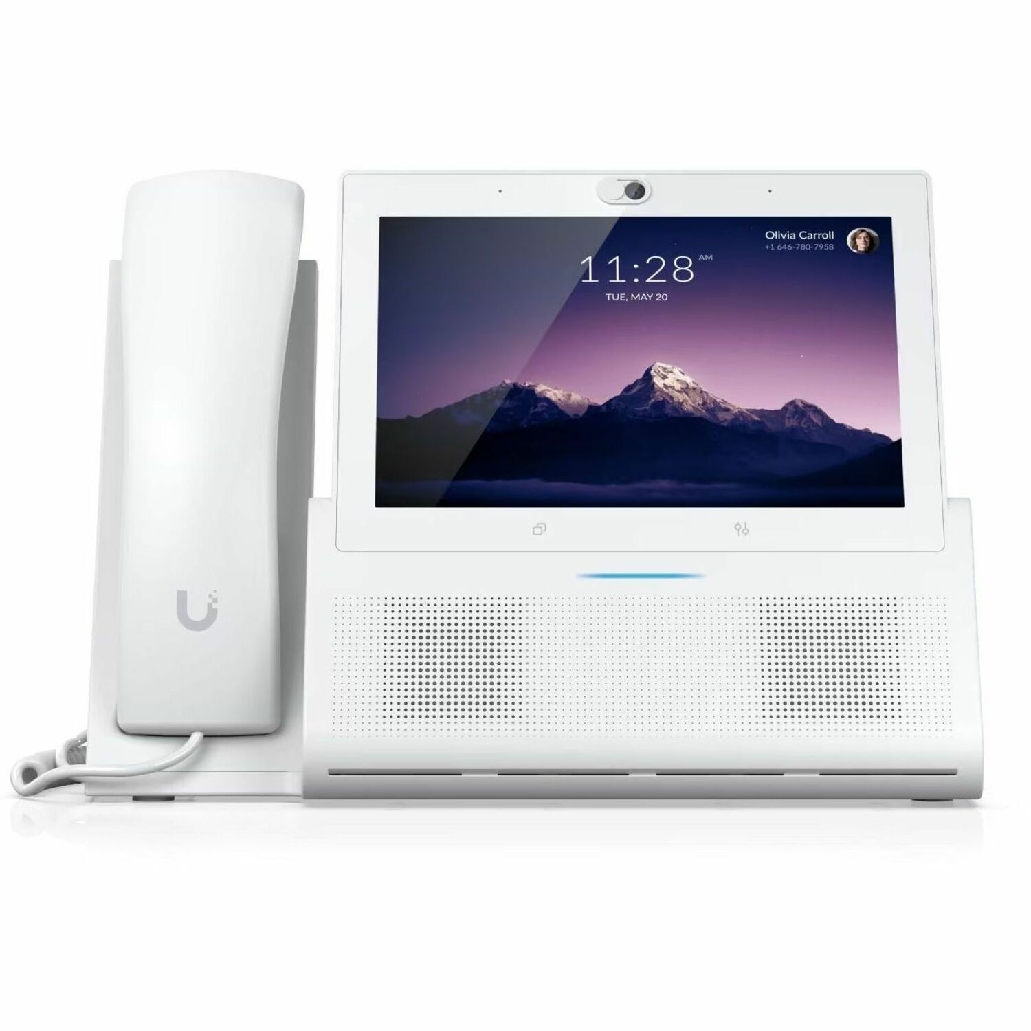 Ubiquiti G2 Touch Max IP Phone - Corded - Corded/Cordless - Bluetooth, Wi-Fi - Built-in Camera - Desktop - White