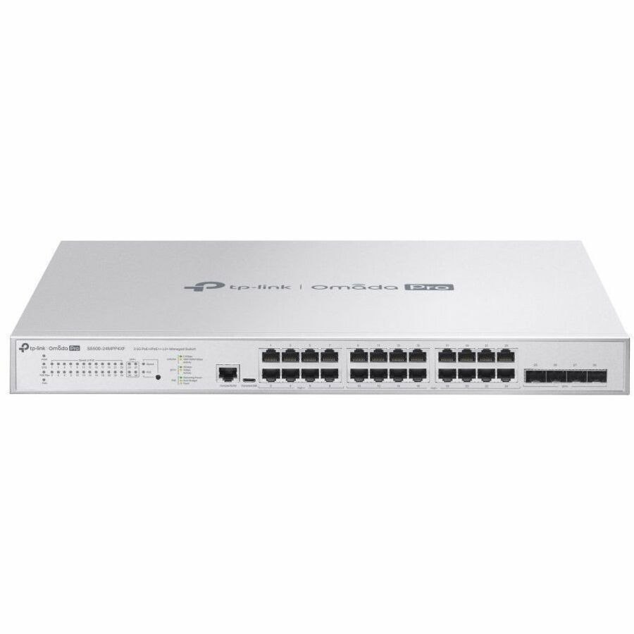 Tp-Link Omada Pro 24-Port Managed 10G L2+ Switch, 2.5G Poe++(8), 2.5G Poe+(16), SFP+(4),