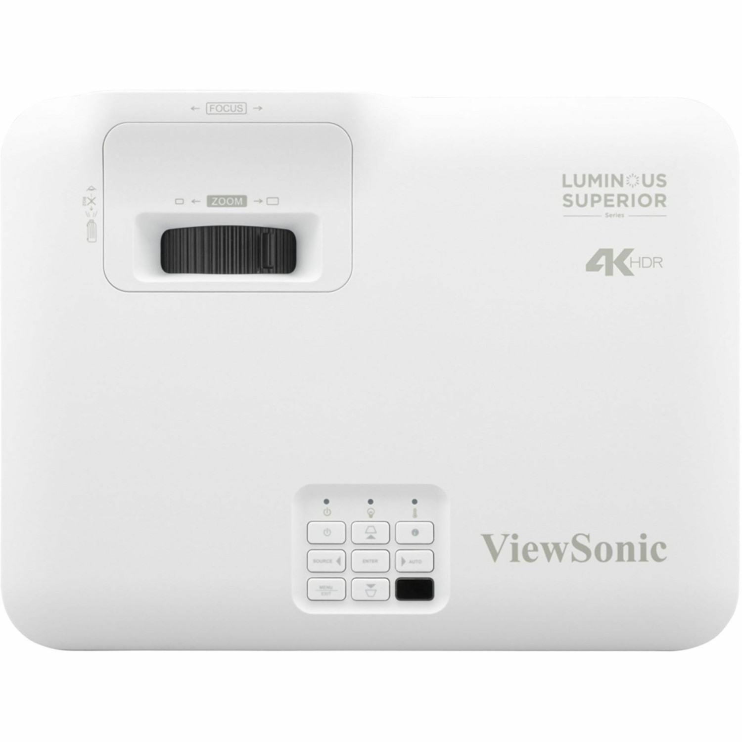 ViewSonic Luminous Superior LS740-4K DLP Projector - 16:9 - Ceiling Mountable, Floor Mountable, Wall Mountable