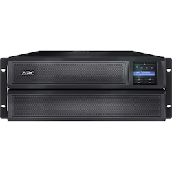 APC Smart-UPS X, Line Interactive, 3kVA, Rack/tower convertible 4U, 208V-230V, 8x C13+2x C19 IEC, SmartSlot, Extended runtime, Short depth