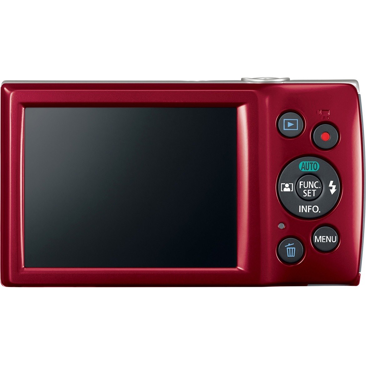 Canon PowerShot 180 20 Megapixel Compact Camera - Red