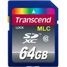 Transcend 64 GB Class 10 SDXC