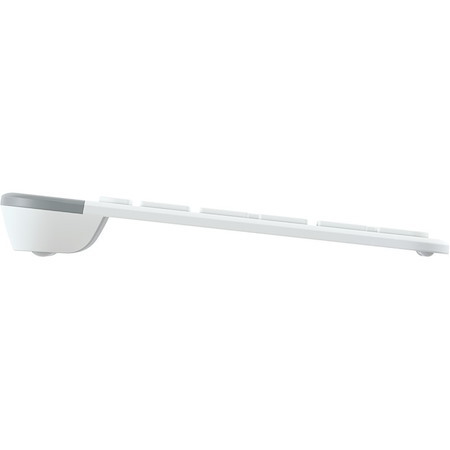 Logitech K580 Keyboard - Wireless Connectivity - USB Interface - Off White