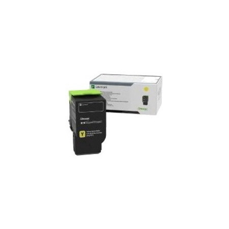 Lexmark Unison Original Ultra High Yield Laser Toner Cartridge - Yellow Pack