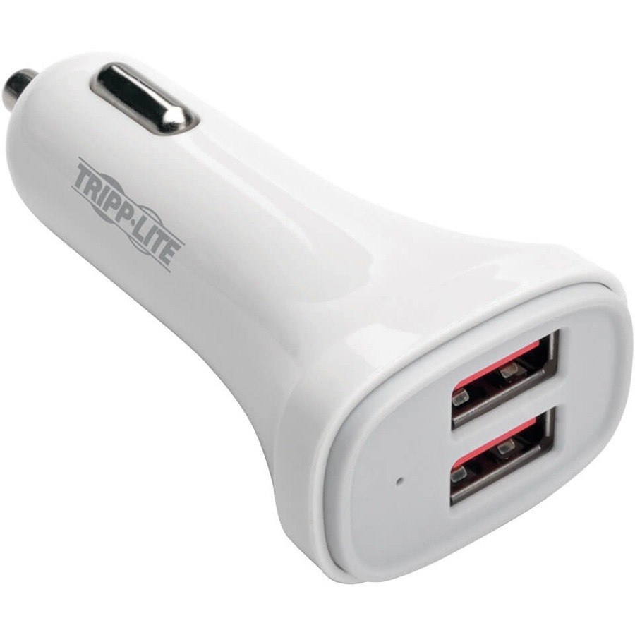 Eaton Tripp Lite Series Dual-Port USB Car Charger for Tablets and Cell Phones, 5V 4.8A (24W)