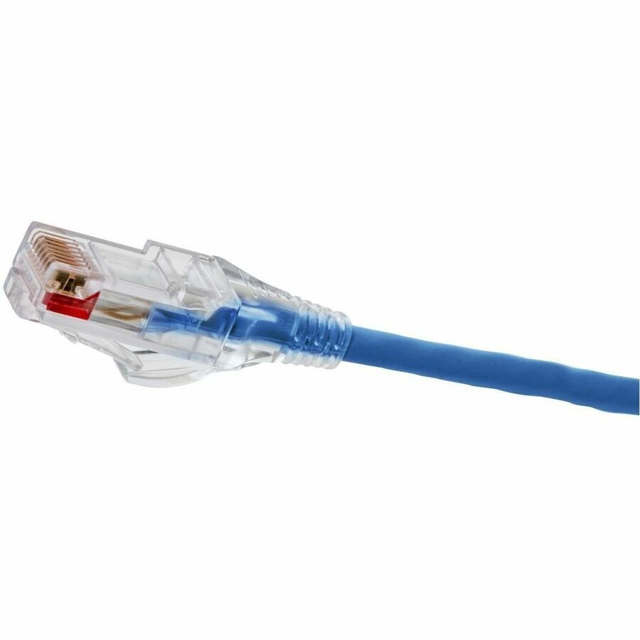 Hubbell Premise Wiring Patch Cord, NEXTSPEED, Category 6, Low Diameter28 AWG, Blue, 20 Foot