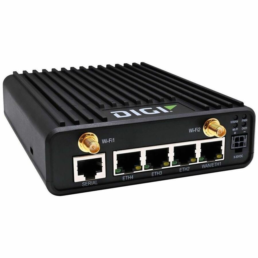 Digi IX25-5A-1G Wi-Fi 6E IEEE 802.11 a/b/g/n/ac/ax 2 SIM Cellular, Ethernet Modem/Wireless Router - TAA Compliant