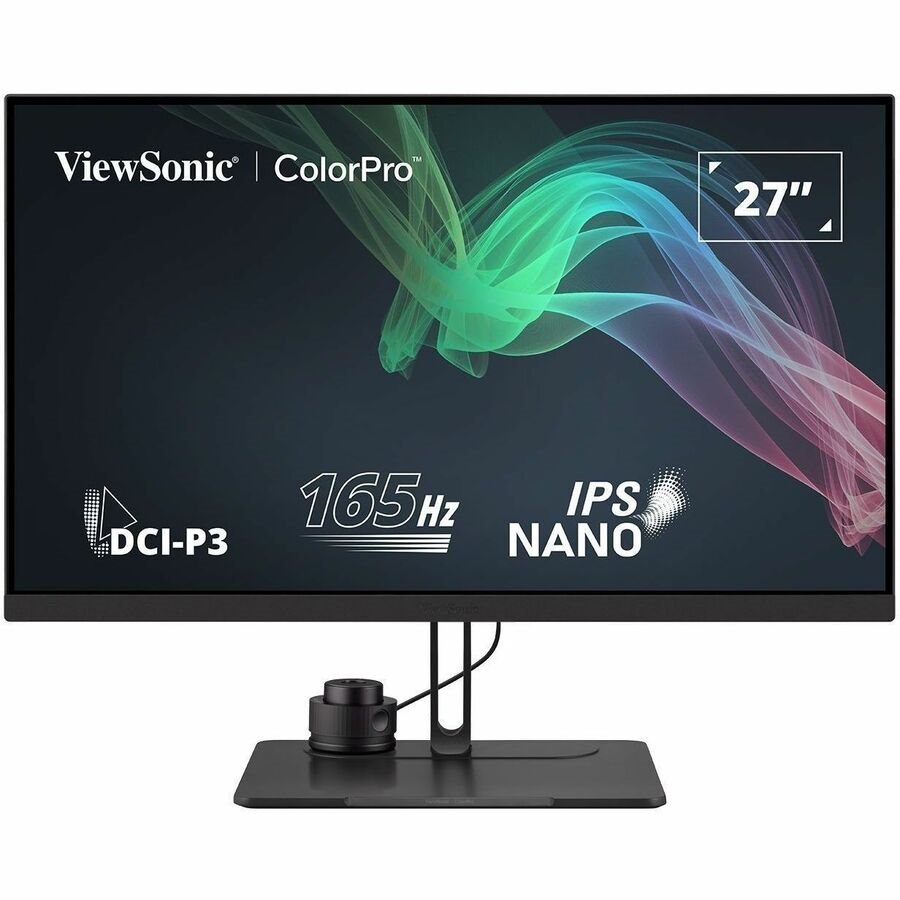 ViewSonic VP2776T-4K 27 Inch 4K UHD IPS Monitor with Advanced Ergonomics, Thunderbolt 4, 100% sRGB Rec 709, Pantone Validated, USB C, HDMI 2.1, and DP Daisy Chain for Home and Office