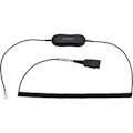 Jabra 88011-102 2 m Quick Disconnect/RJ-9 Phone Cable - 1 Each