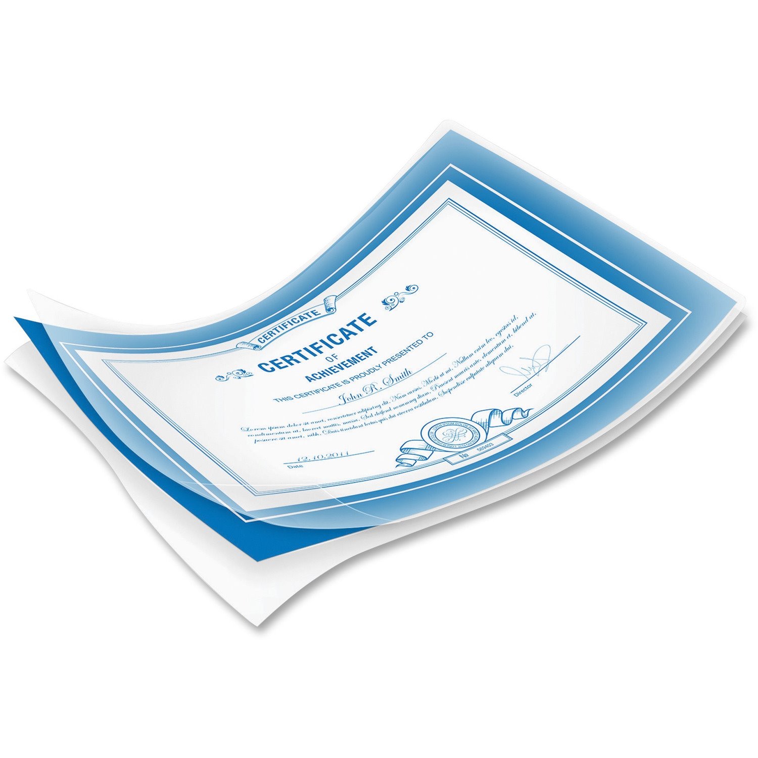 Fellowes Letter-Size Glossy Laminating Pouches