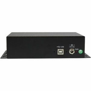 StarTech.com USB to Serial Adapter Hub 8 Port Industrial Wall Mount Din Rail COM Port Retention FTDI USB to RS232