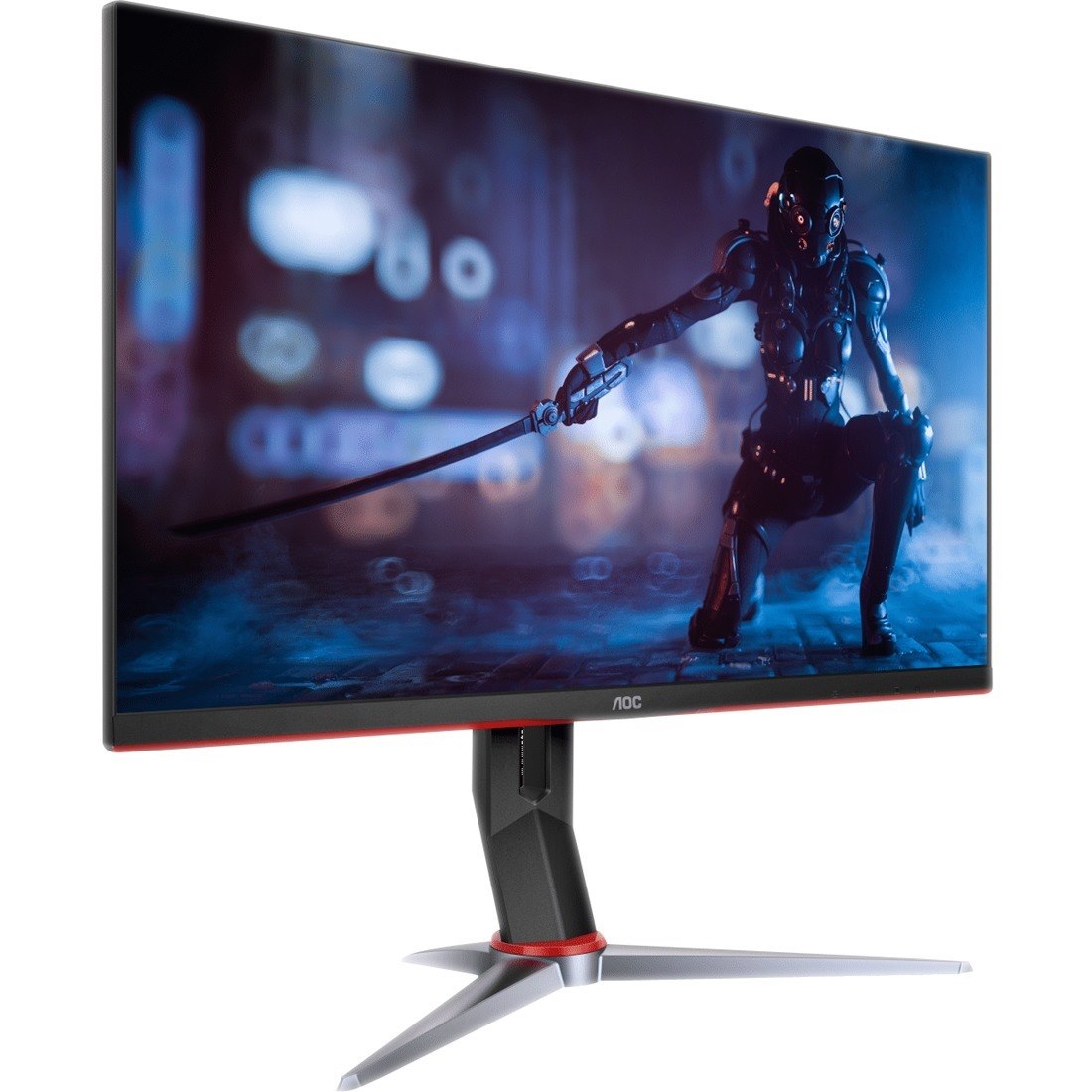 AOC Q27G2S/D 27" Class WQHD Gaming LCD Monitor - 16:9 - Black, Red