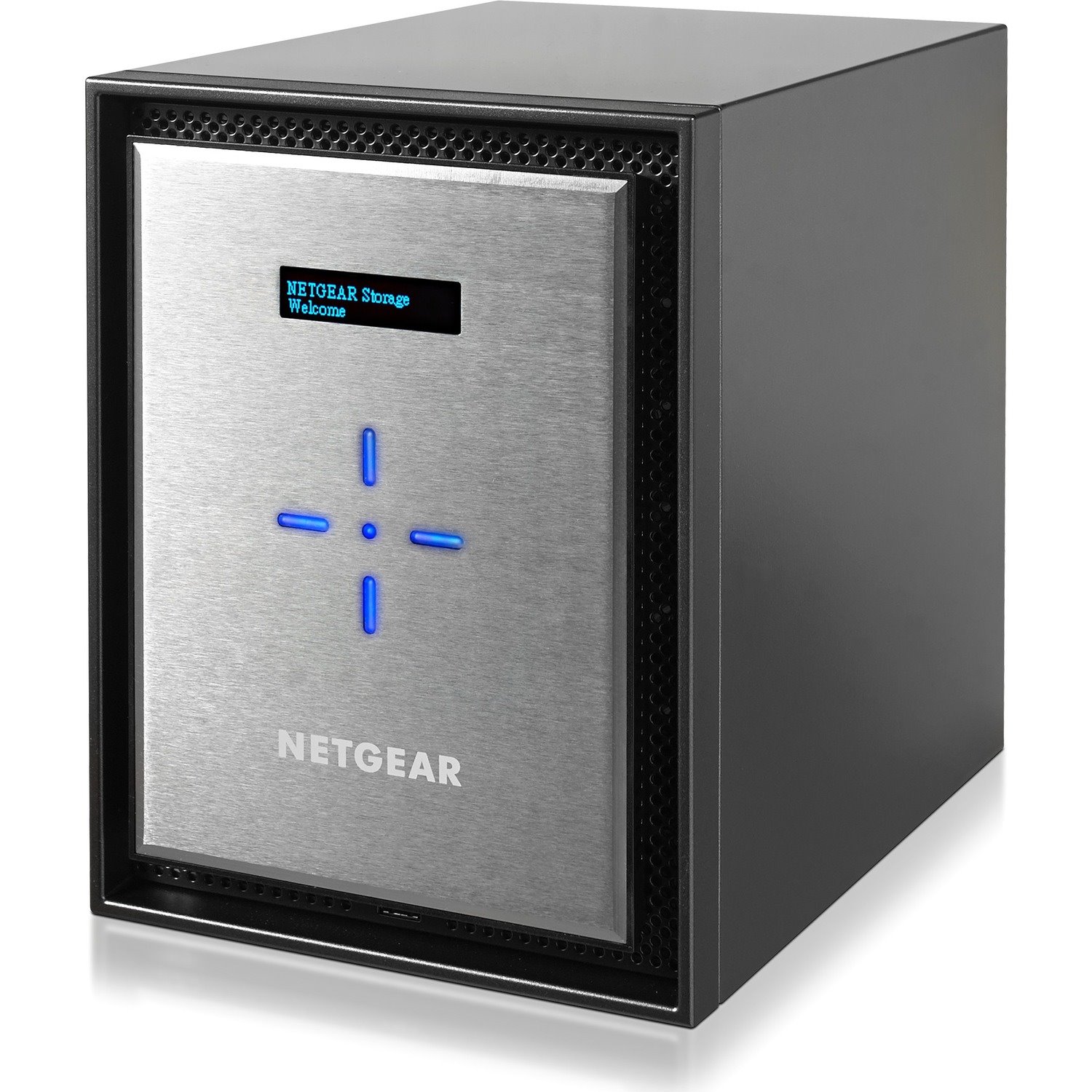 Netgear ReadyNAS RN626X 6 x Total Bays SAN/NAS Storage System Xeon D-1521 Quad-core (4 Core) 2.40 GHz - 8 GB RAM - DDR4 SDRAM Desktop