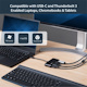 StarTech.com USB C Multiport Adapter - Mini USB-C Dock w/ VGA Video - 60W Power Delivery Passthrough - USB Type-A 5Gbps - Gigabit Ethernet