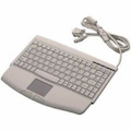 Advantech Keyboard - Cable Connectivity - PS/2 Interface - TouchPad - English - Grey
