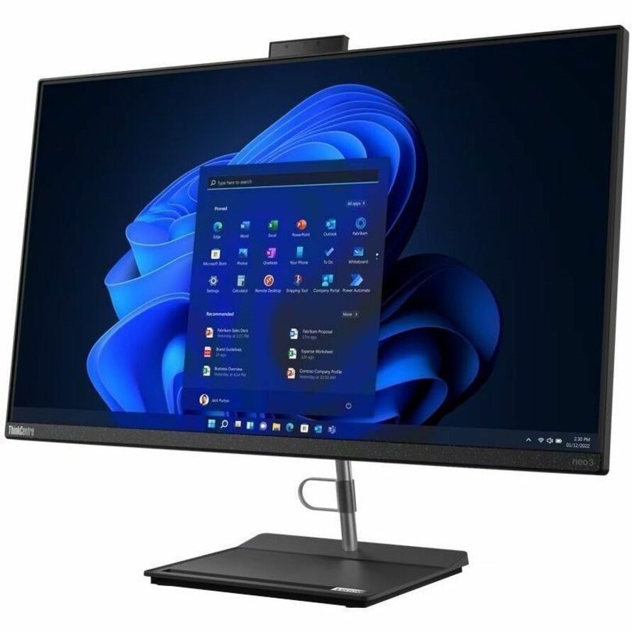 Lenovo ThinkCentre neo 30a 27 Gen 4 12JV0004UK All-in-One Computer - Intel Core i7 13th Gen i7-13620H - 16 GB - 512 GB SSD - 68.6 cm (27") Full HD - Desktop - Raven Black