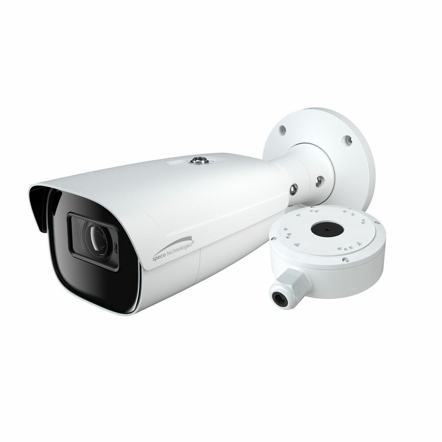 Speco O8B9M 8 Megapixel Indoor/Outdoor 4K Network Camera - Color - Bullet - White