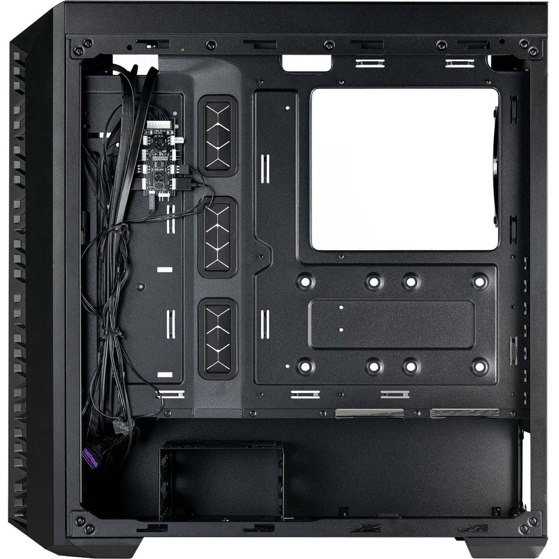 Cooler Master MasterBox MB520-KGNN-S00 Gaming Computer Case - Mini ITX, Micro ATX, ATX Motherboard Supported - Mid-tower - Mesh, Steel, ABS Plastic, Tempered Glass - Black