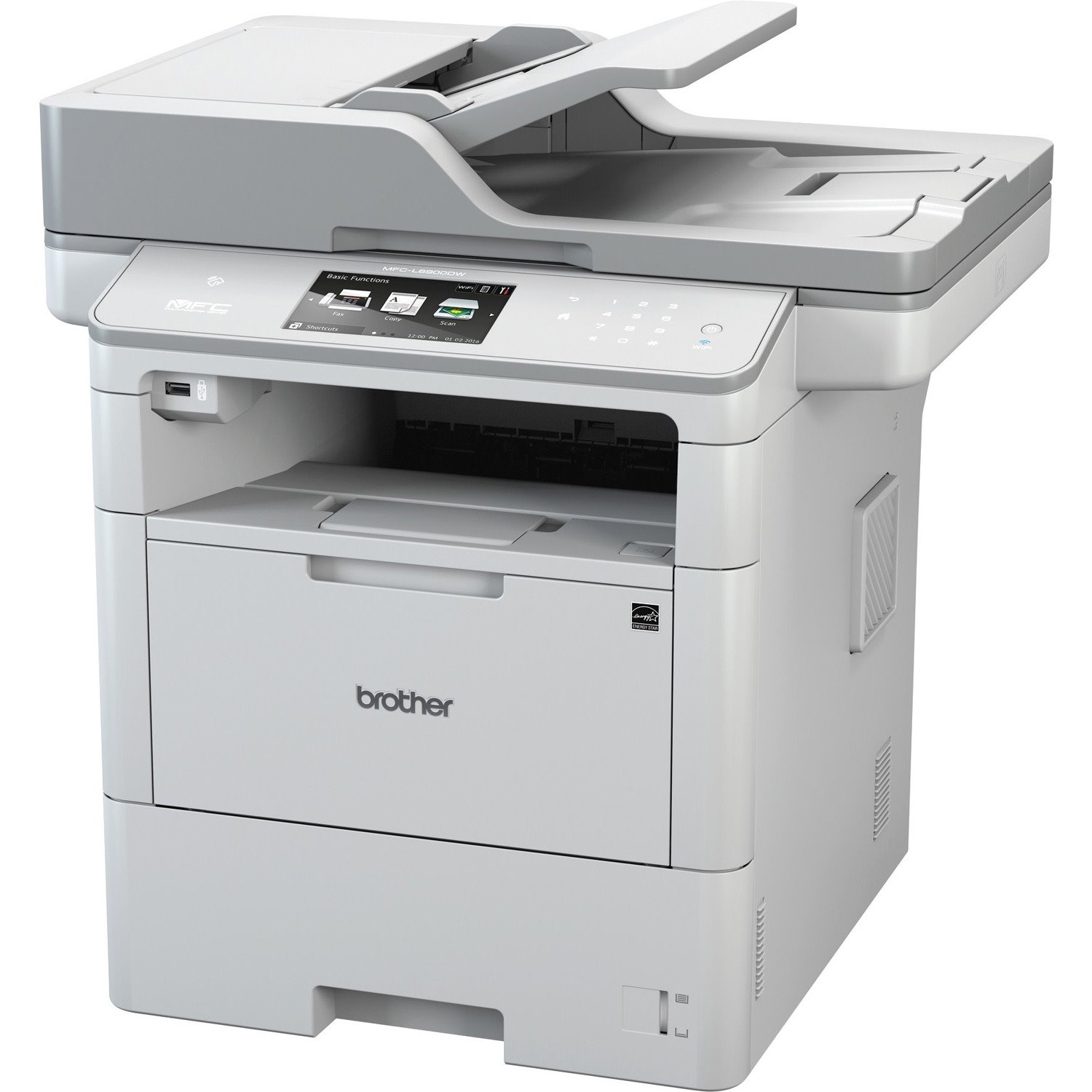 Brother MFC-L6900DW Wireless Laser Multifunction Printer - Monochrome