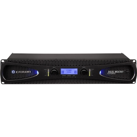 Crown XLS DriveCore 2 1502 Amplifier - 1500 W RMS - 2 Channel - Black