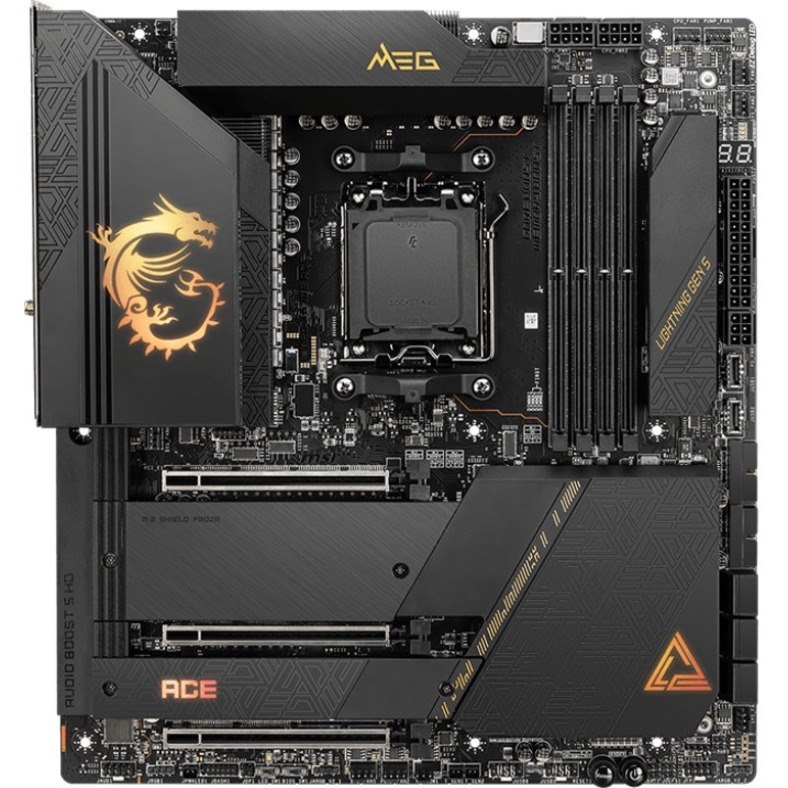 MSI MEG X670E ACE Desktop Motherboard - AMD X670 Chipset - Socket AM5 - Extended ATX