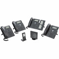 Cisco 6861 IP Phone - Refurbished - Corded - Corded/Cordless - Wi-Fi - Wall Mountable - Charcoal