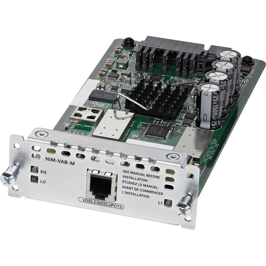 Cisco WAN Module - 1 x RJ-11 VDSL2 WAN