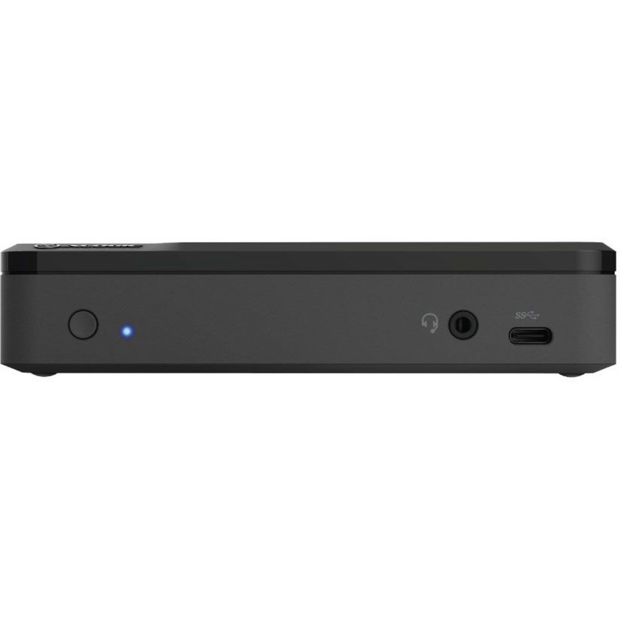 Alogic Universal Twin HD Pro USB Type C, USB Type A Docking Station for Notebook, Desktop PC - 100 W - Black - TAA Compliant