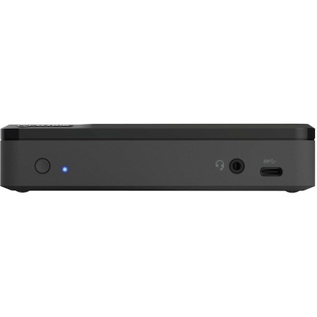 Alogic Universal Twin HD Pro USB Type C, USB Type A Docking Station for Notebook, Desktop PC - 100 W - Black - TAA Compliant