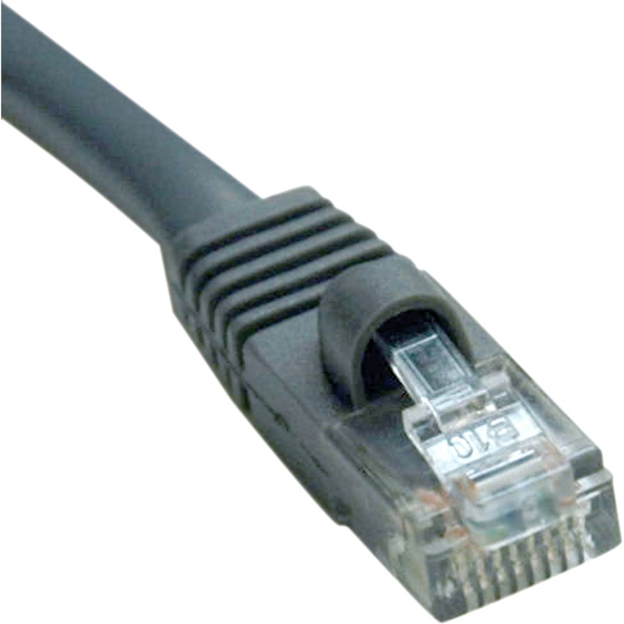 Eaton Tripp Lite Series Cat5e 350 MHz Outdoor-Rated Molded (UTP) Ethernet Cable (RJ45 M/M), PoE - Gray, 200 ft. (60.96 m)