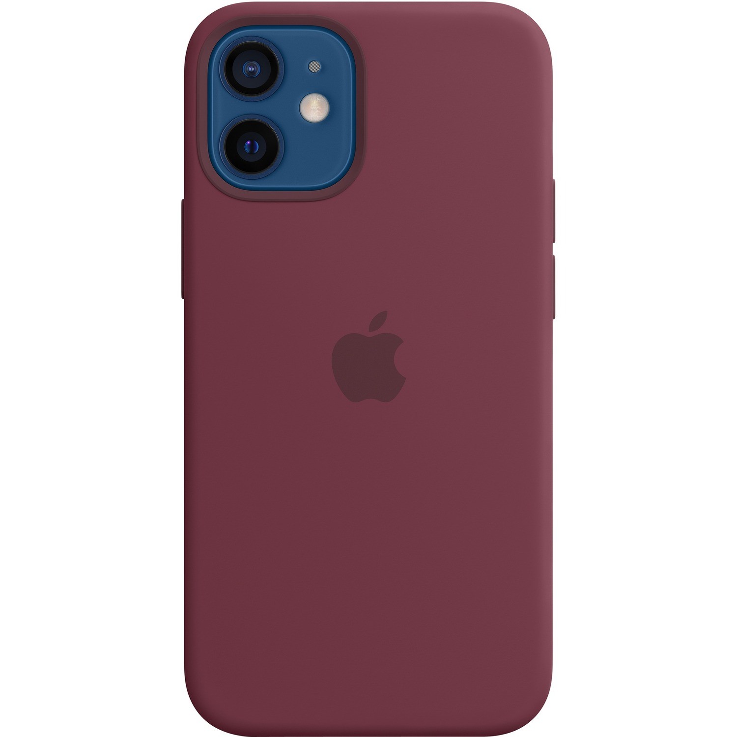 Apple iPhone 12 Mini Silicone Case with MagSafe - Plum