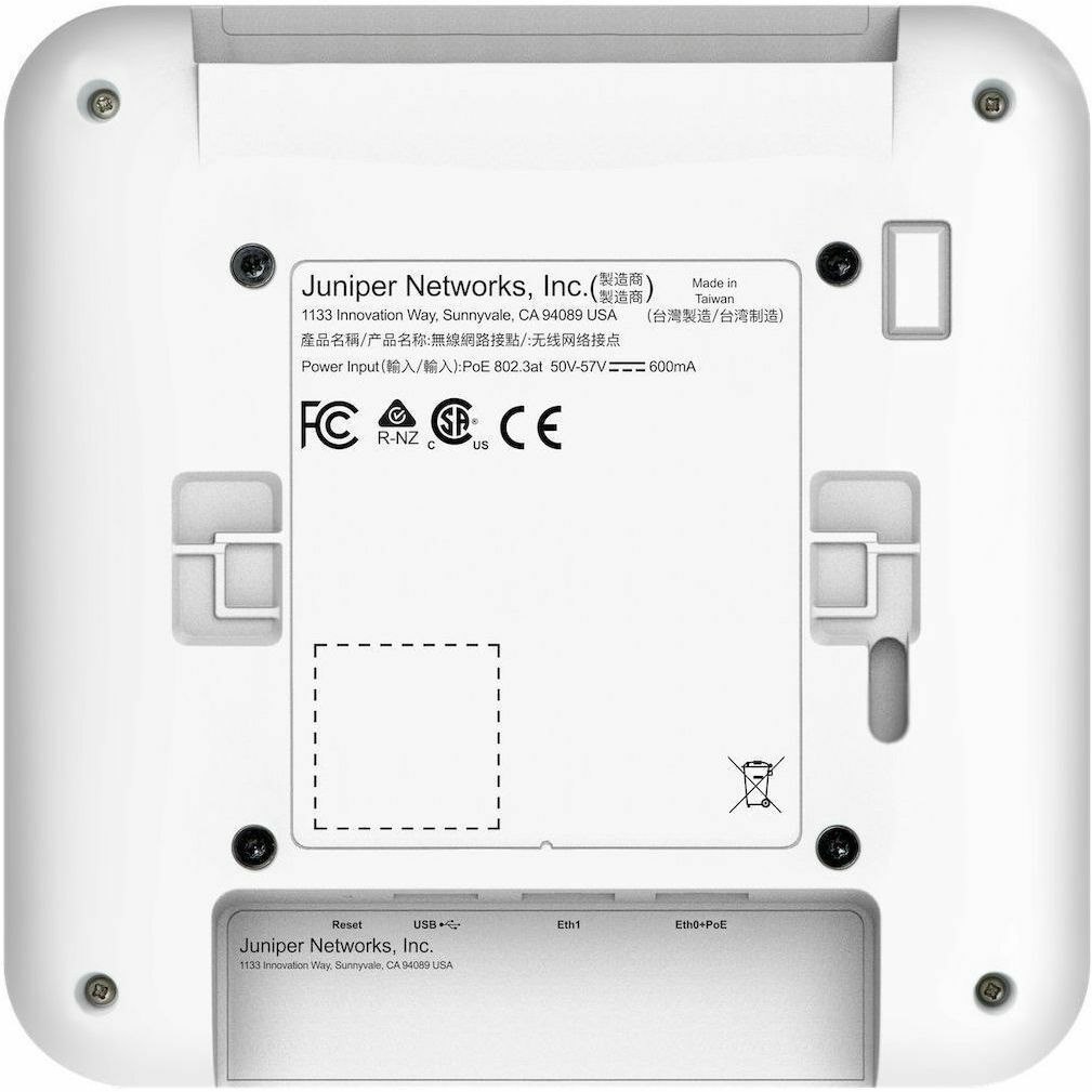Mist AP33 Dual Band Wi-Fi 6 IEEE 802.11 a/b/g/n/ac/ax 3 Gbit/s Wireless Access Point - Indoor