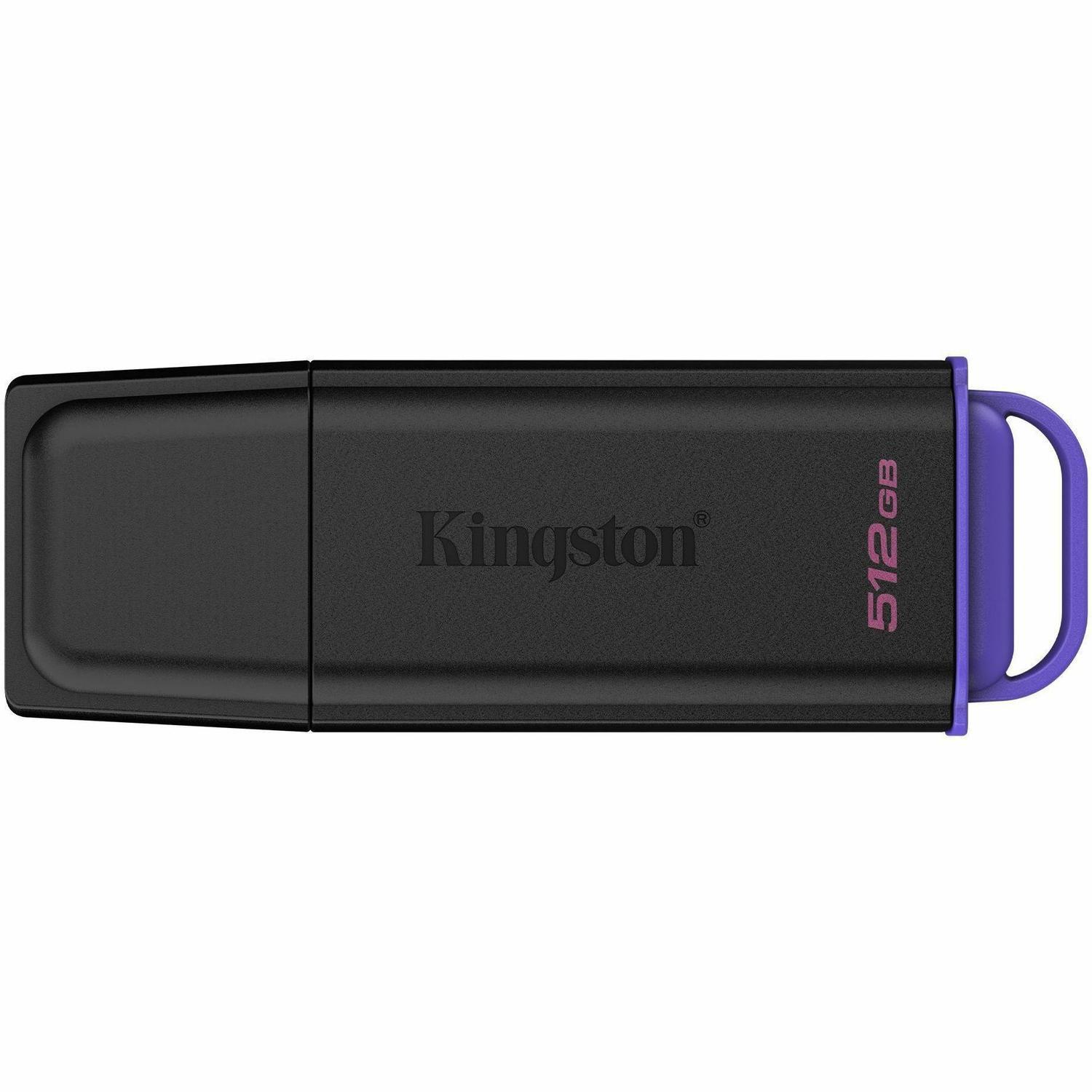 Kingston DataTraveler Exodia 512 GB USB 3.2 (Gen 1) Type A Flash Drive - Black, Green