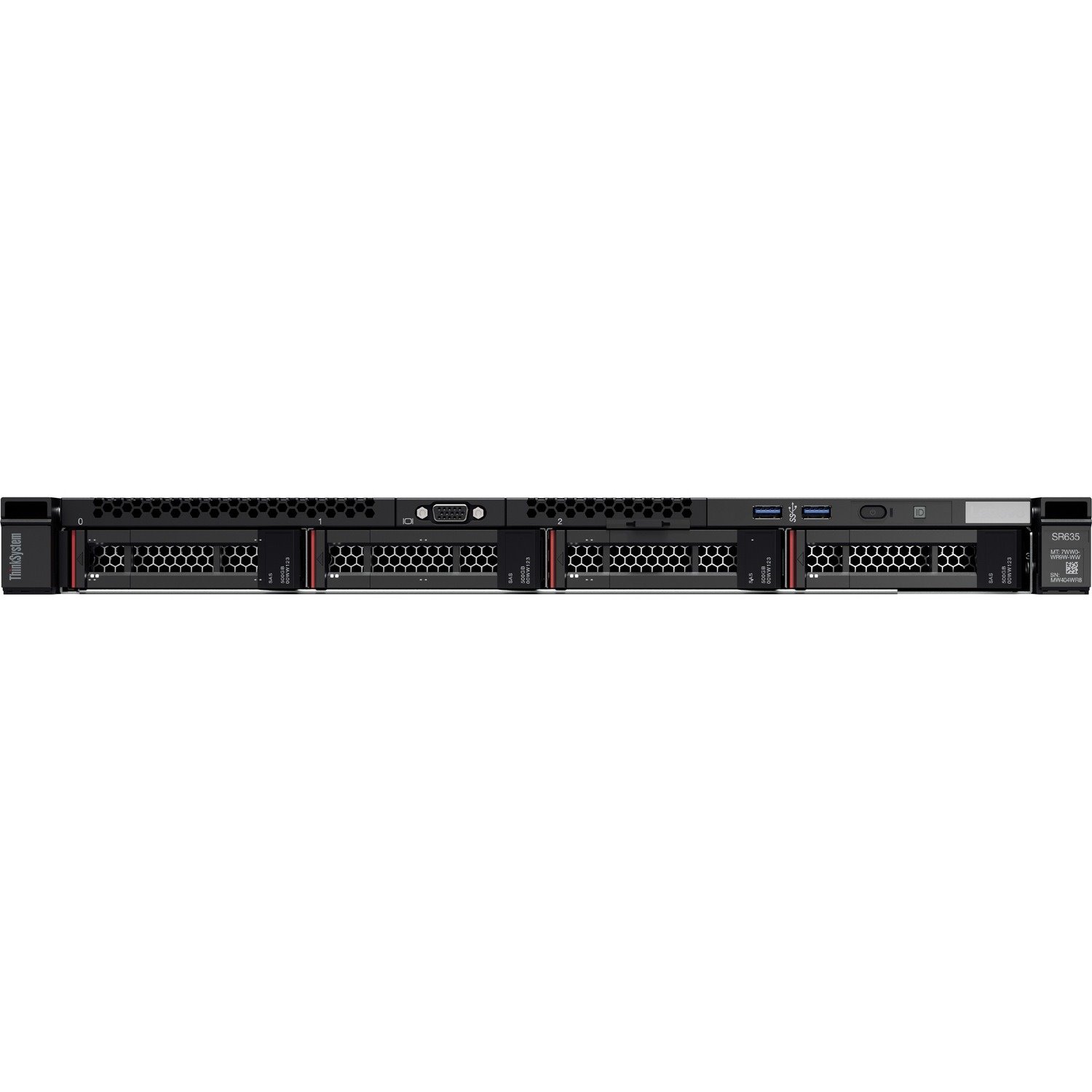 Lenovo ThinkSystem SR635 7Y99A023EA 1U Rack Server - 1 EPYC 7282 2.80 GHz - 32 GB RAM