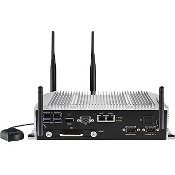 Advantech Outdoor NVR w/4 PoE Ports Intel&reg; Atom E3845 SoC Fanless Box PC