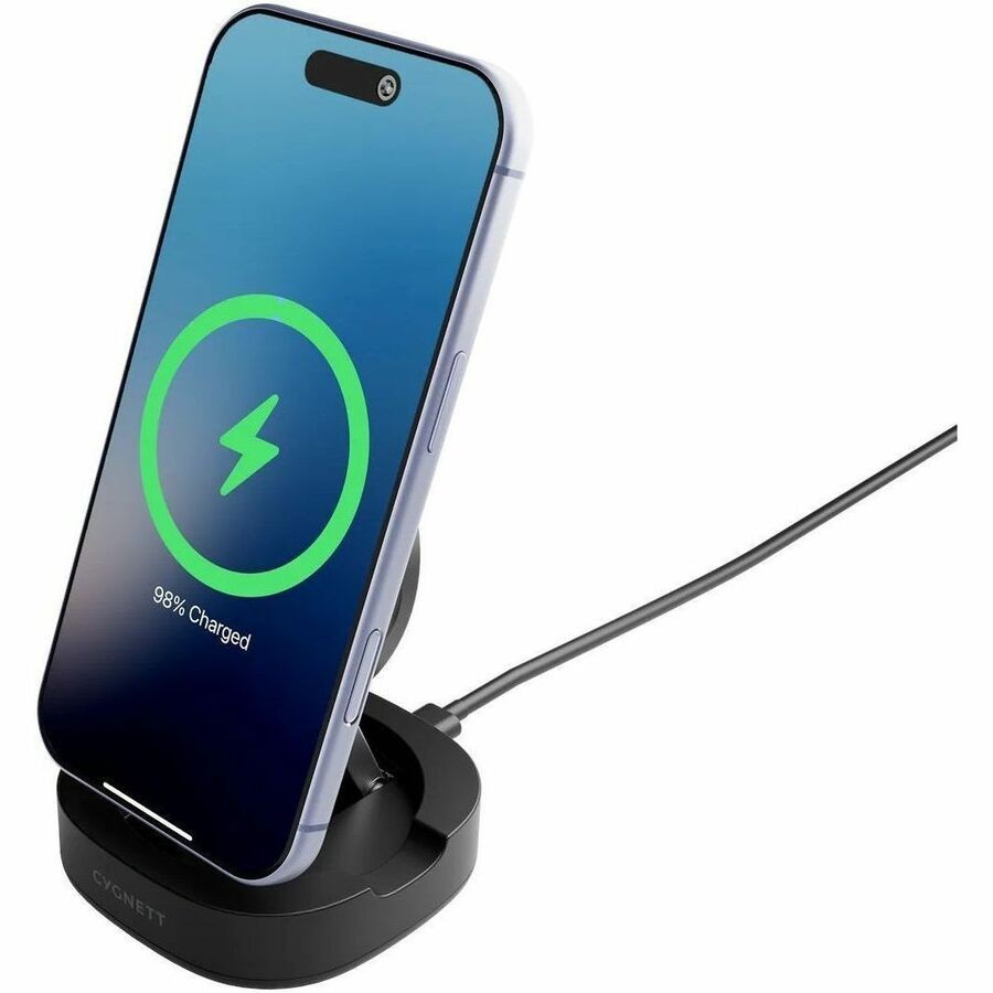 Cygnett ChargeBase CY5790PPWIR Induction Charger - Black