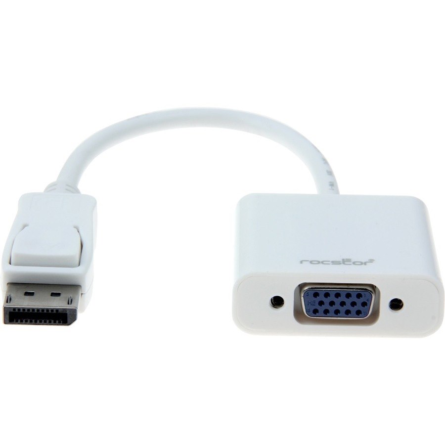 Rocstor DisplayPort to VGA Video Adapter Converter - Cable Length: 5.9"