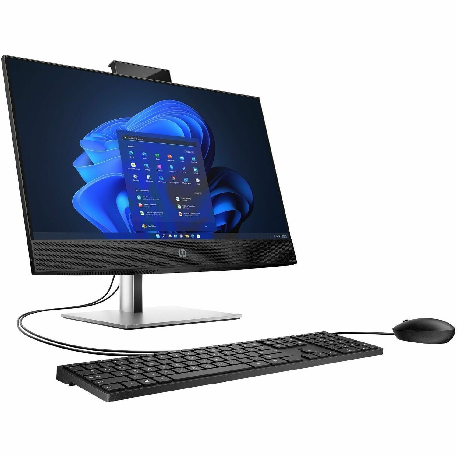 HP ProOne 440 G9 All-in-One Computer - Intel Core i5 14th Gen i5-14500T - 16 GB - 512 GB PCI Express NVMe SSD - 60.5 cm (23.8") Full HD - Desktop - Jet Black