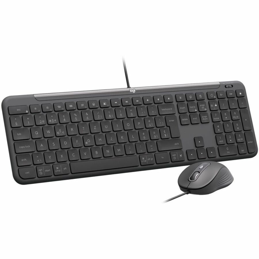 Logitech Wired Combo MK620 For Business Graphite