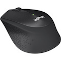 Logitech M330 Mouse - Radio Frequency - USB - Optical - 3 Button(s) - Black