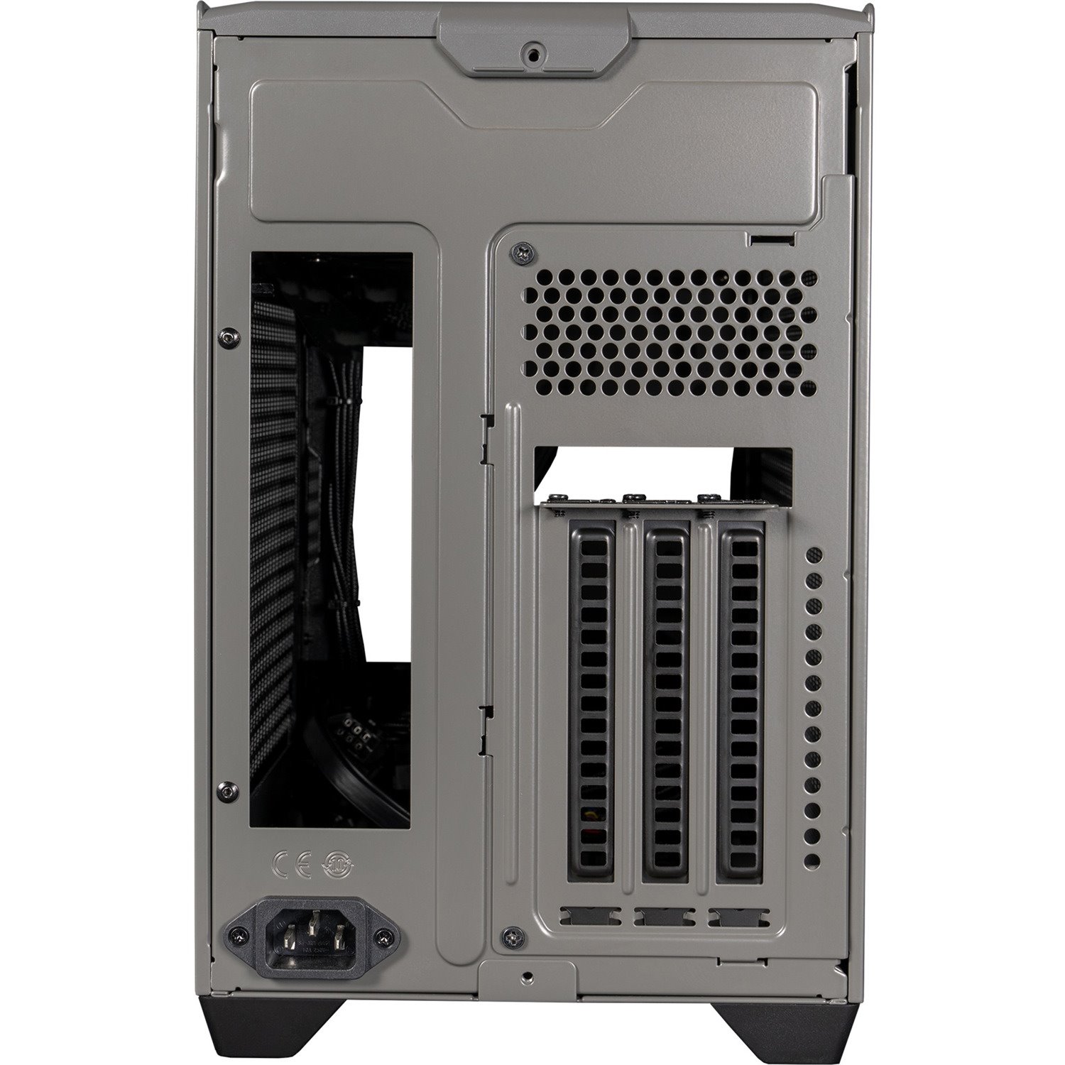 Cooler Master NR200P-MCNN85-SL0 Computer Case - Mini ITX Motherboard Supported - Mini-tower - Steel, Mesh, ABS Plastic, Tempered Glass, Galvanized Cold Rolled Steel (SGCC) - Black, Grey