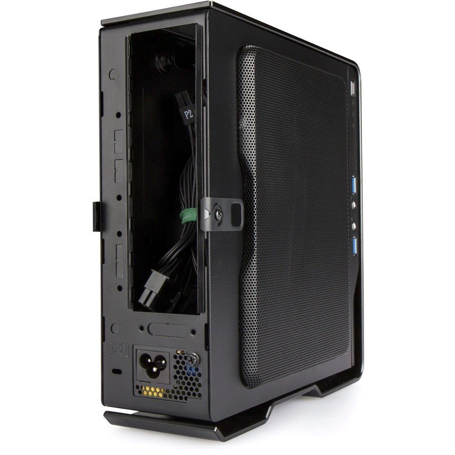 In Win Chopin Computer Case - Mini ITX Motherboard Supported - Mini-tower - Mesh, Aluminium, SECC - Black