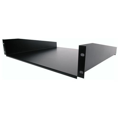 StarTech.com 2U Server Rack Cabinet Shelf - Fixed 16" Deep Cantilever Rackmount Tray for 19" Data/AV/Network Enclosure w/cage nuts, screws