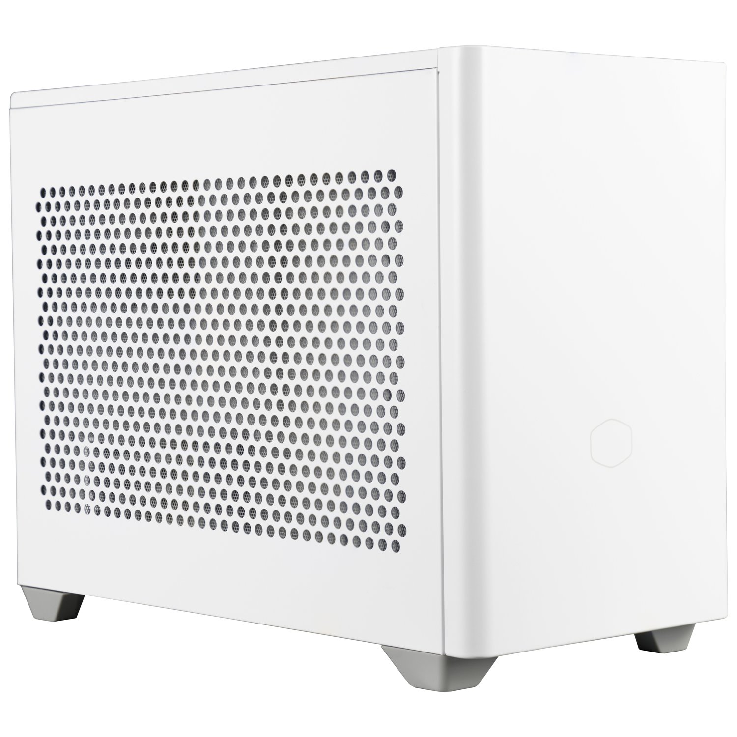 Cooler Master MasterBox MCB-NR200-WNNN-S00 Computer Case - Mini ITX, Mini DTX Motherboard Supported - Mesh, Plastic, Steel - White