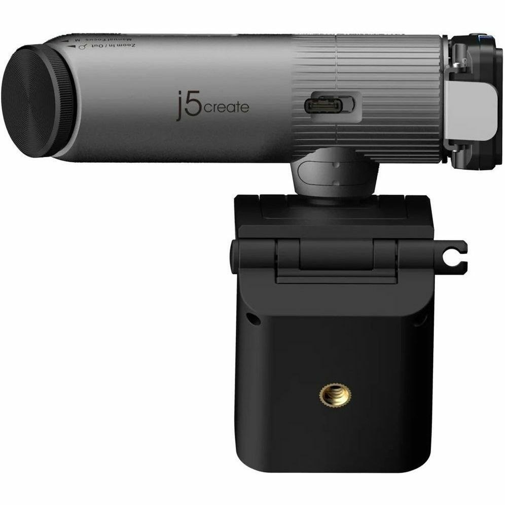 j5create JVU300 Webcam - 5 Megapixel - 60 fps - Black - USB 2.0 Type A - 1 Pack(s)