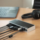 StarTech.com USB 3.0 Docking Station - Dual Monitor Laptop Dock with HDMI & DVI/VGA - 6x USB Type-A Hub, GbE - Universal Windows & Mac