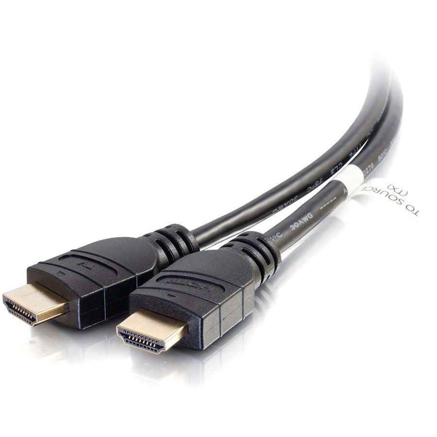 C2G 35ft Active High Speed HDMI Cable - 4K HDMI Cable - In-Wall CL3 Rated - 4K 60Hz - M/M